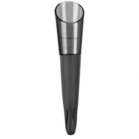 Vins et sommellerie publicitaires - WA-143 VERSEUR AERATEUR GRIS FUME