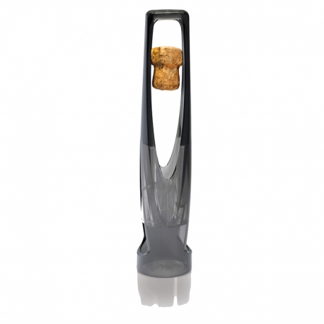 Vins et sommellerie publicitaires - SW-105 POP BULLE TIRE-BOUCHONS POUR VINS EFFERVESCENTS GRIS FUME