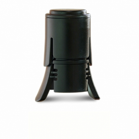 Vins et sommellerie publicitaires - SW-106 BOUCHON A VIN EFFERVESCENT NOIR