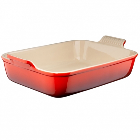 Advertising  Cooking tools - PLAT A GRATIN 31X26 CERISE
