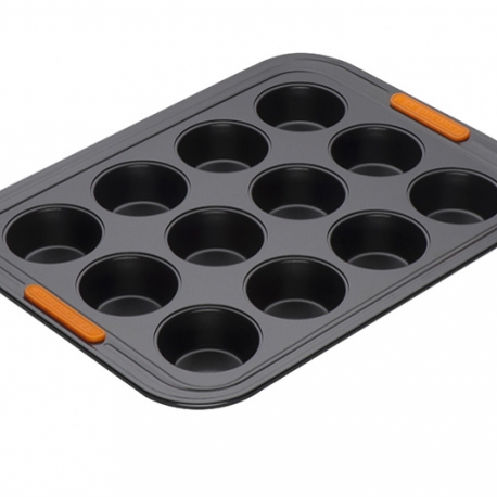 Advertising Classic stainless steel - ACIER MOULE 12 MINI MUFFINS