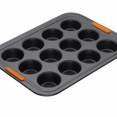 Inox classique publicitaires - ACIER MOULE 12 MINI MUFFINS