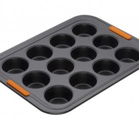 Inox classique - ACIER MOULE 12 MINI MUFFINS