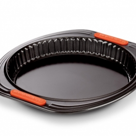 Advertising Classic stainless steel - ACIER MOULE A TARTE 28CM - 0