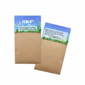 Sachet graine publicitaires - Sachet de Graines Kraft - 1