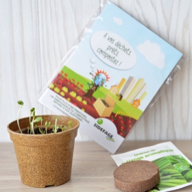 Advertising Planting kit - Fiche Herbier ludique - 1