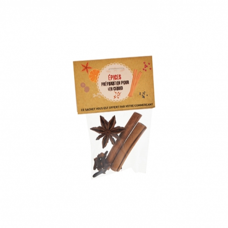 Sachet graine publicitaires - Sachets d'épices transparents