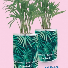 Kit de plantation publicitaires - Canette à plante - 3