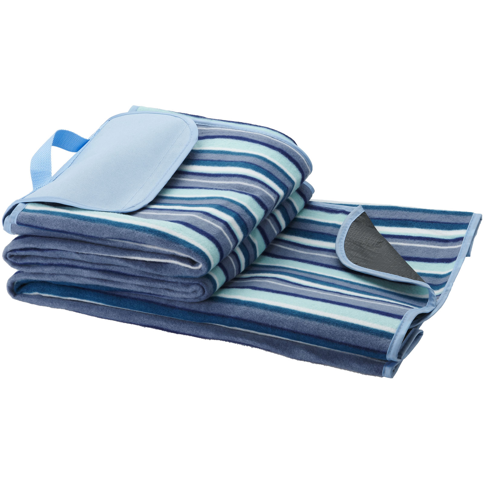 Advertising Picnic Accessories - Riviera water-resistant outdoor picnic blanket
