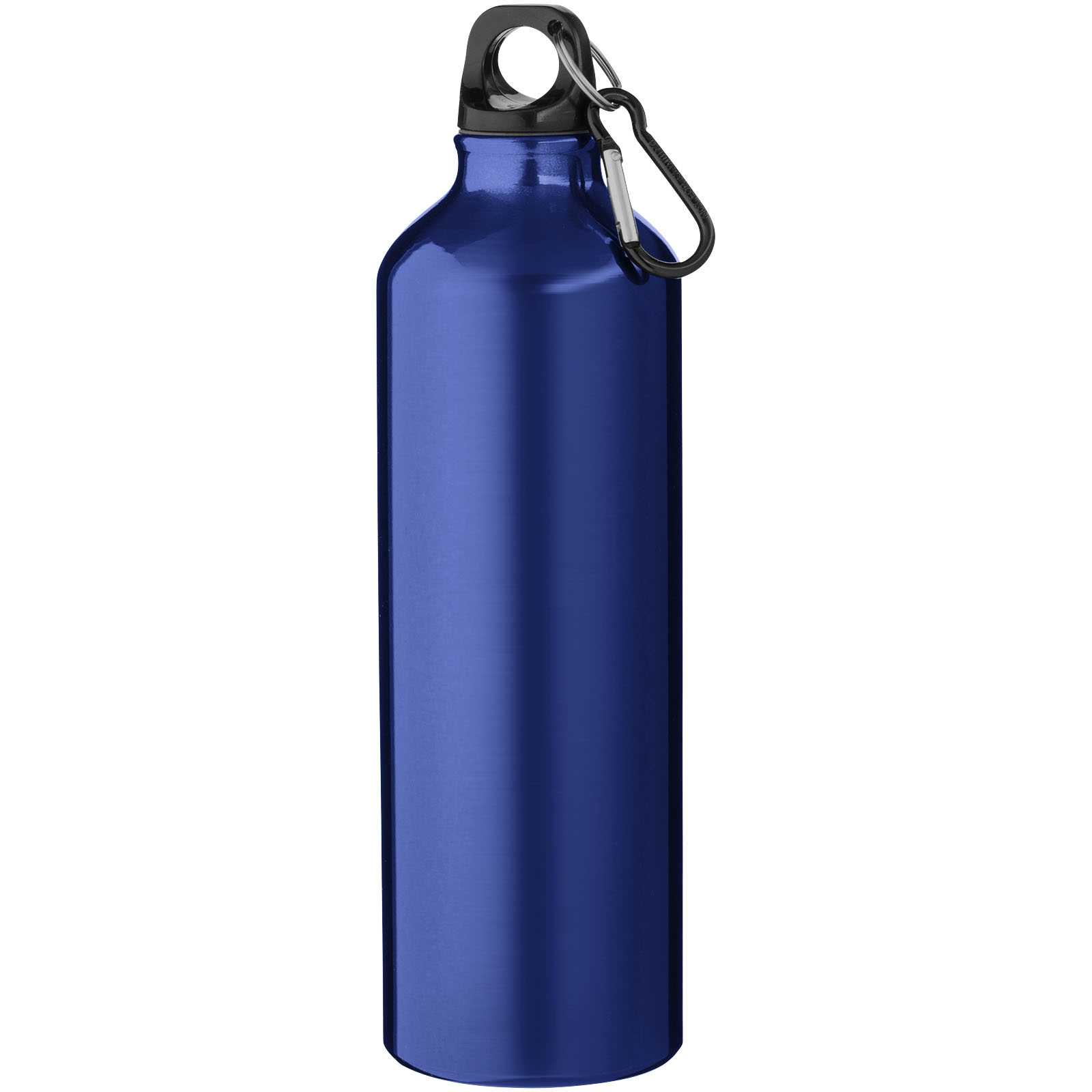 Advertising Water bottles - Oregon 770 ml aluminium water bottle with carabiner - 0