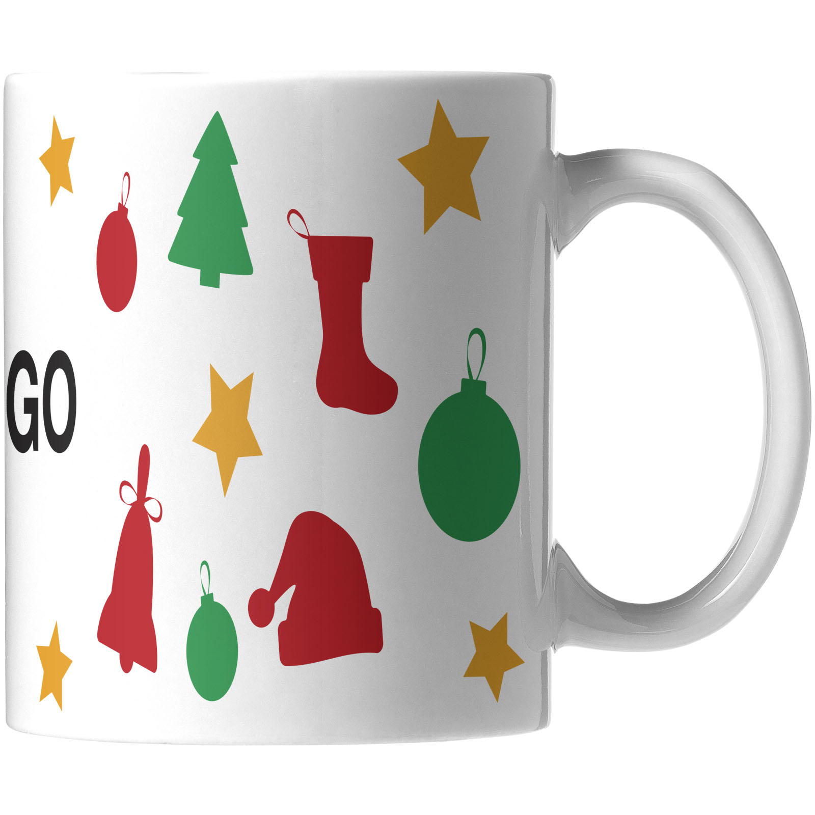 Advertising Standard mugs - Pic 330 ml ceramic sublimation mug - 3