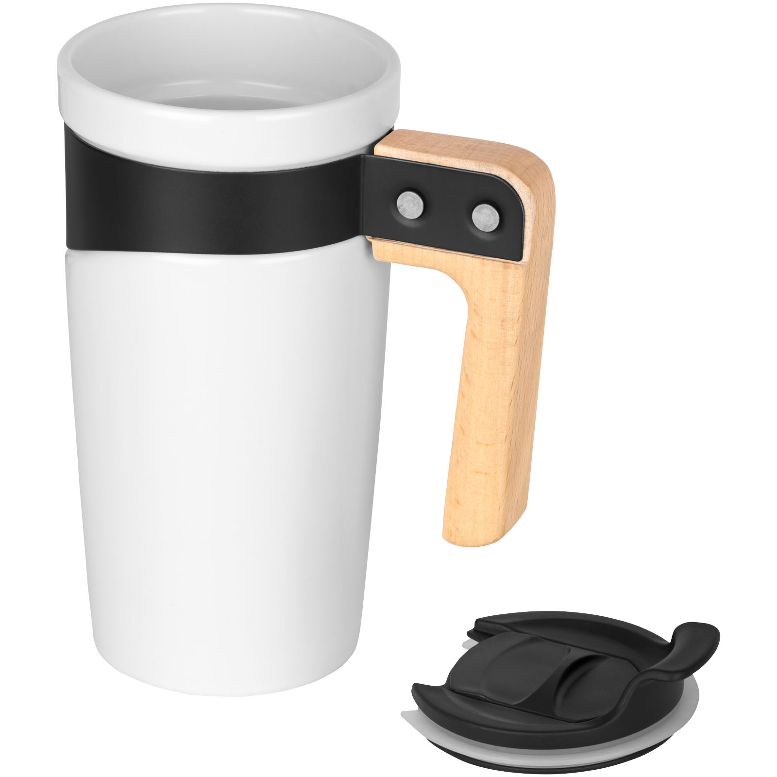 Advertising Standard mugs - Grotto 475 ml ceramic mug - 4