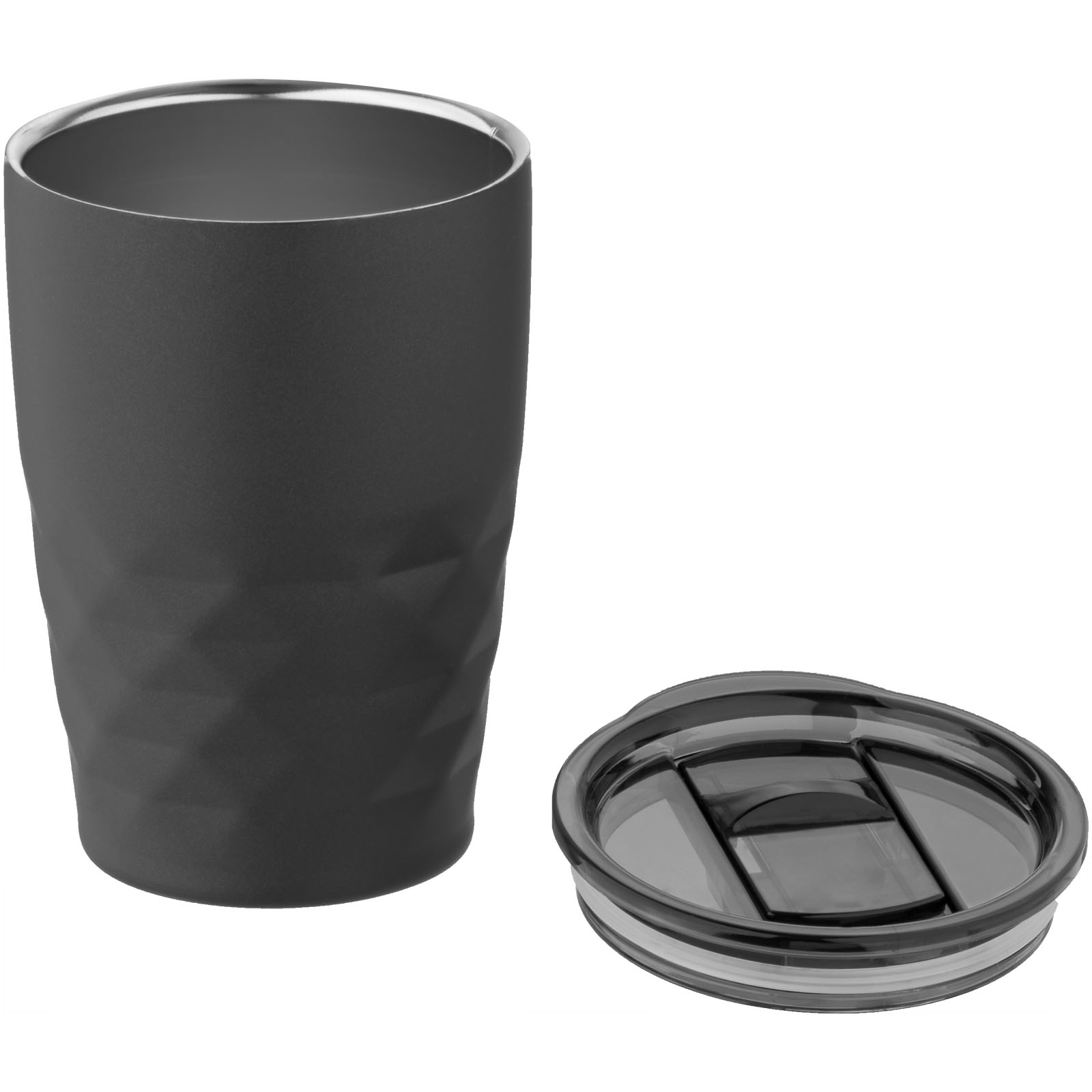 Advertising Insulated mugs - Geo 350 ml copper vacuum insulated tumbler - 3