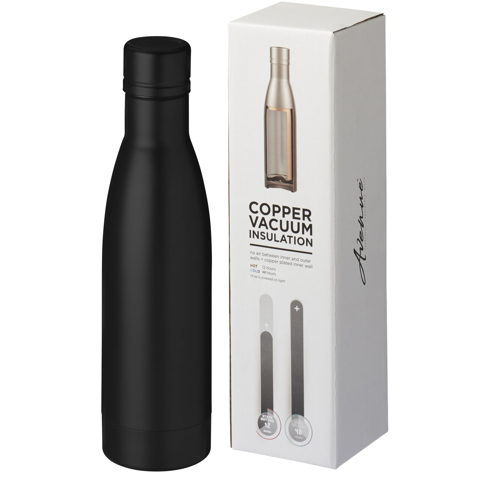 Advertising Insulated bottles - Vasa 500 ml copper vacuum insulated bottle