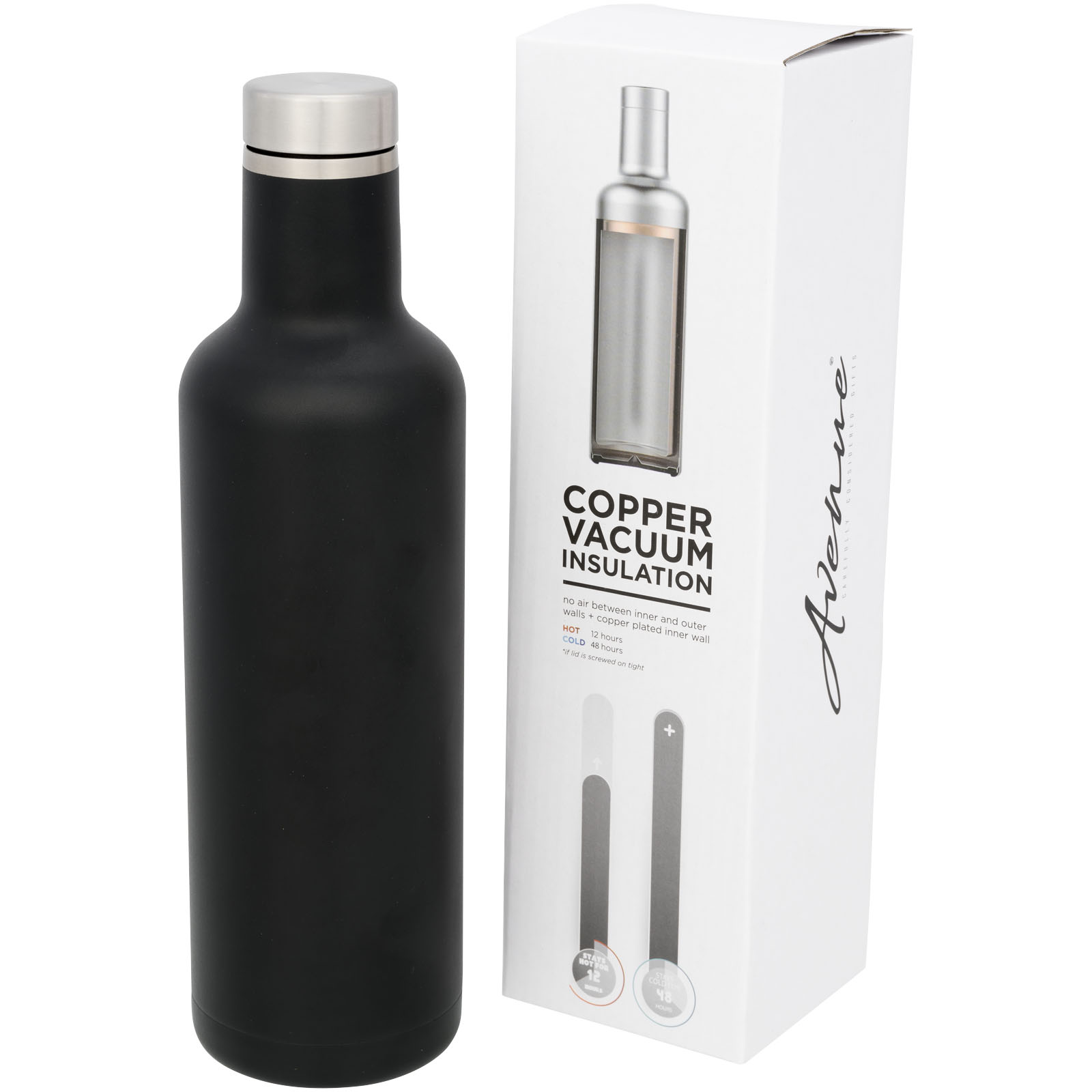 Drinkware - Bouteille Pinto avec isolation par le vide et couche de cuivre 750ml 