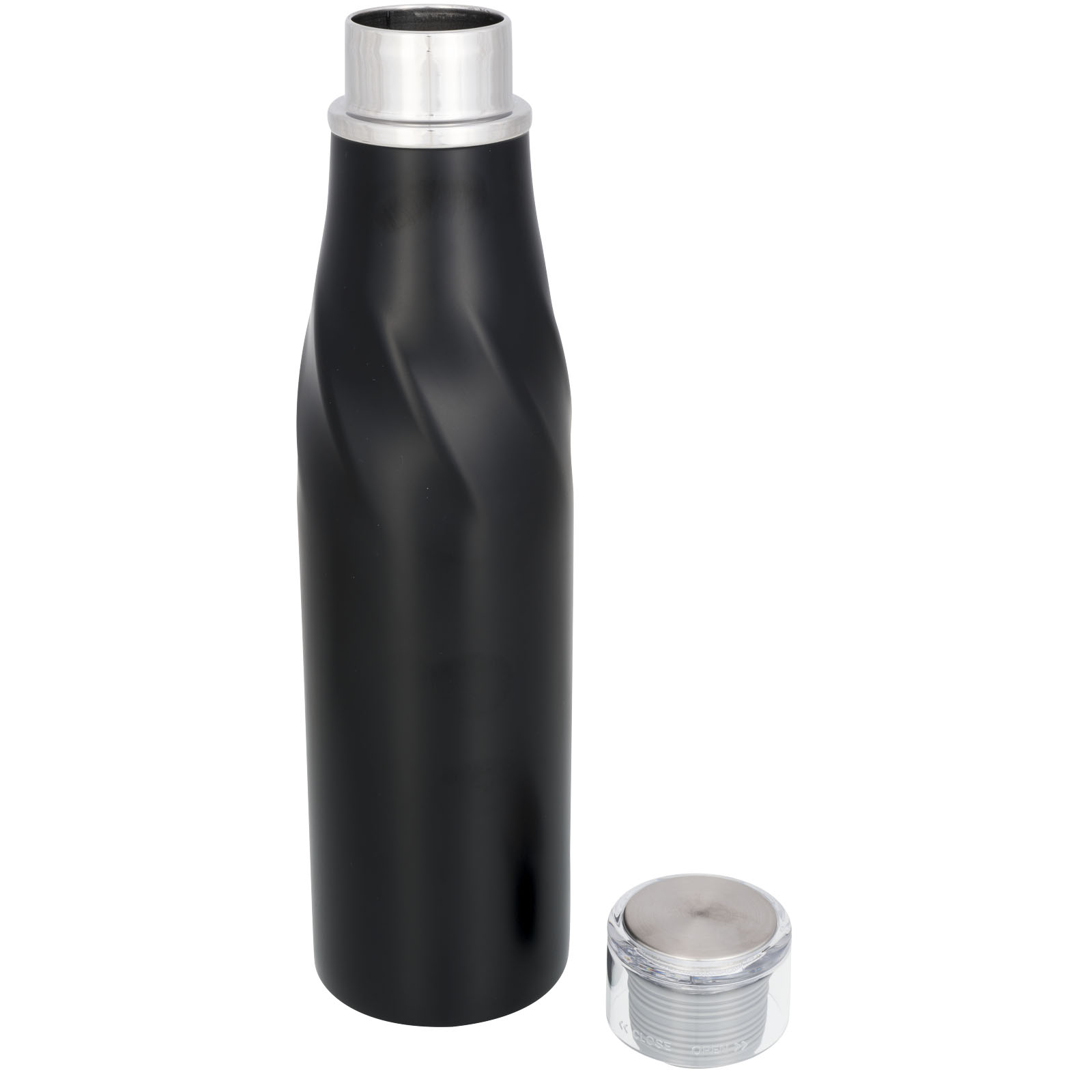 Advertising Insulated bottles - Hugo 650 ml seal-lid copper vacuum insulated bottle - 2