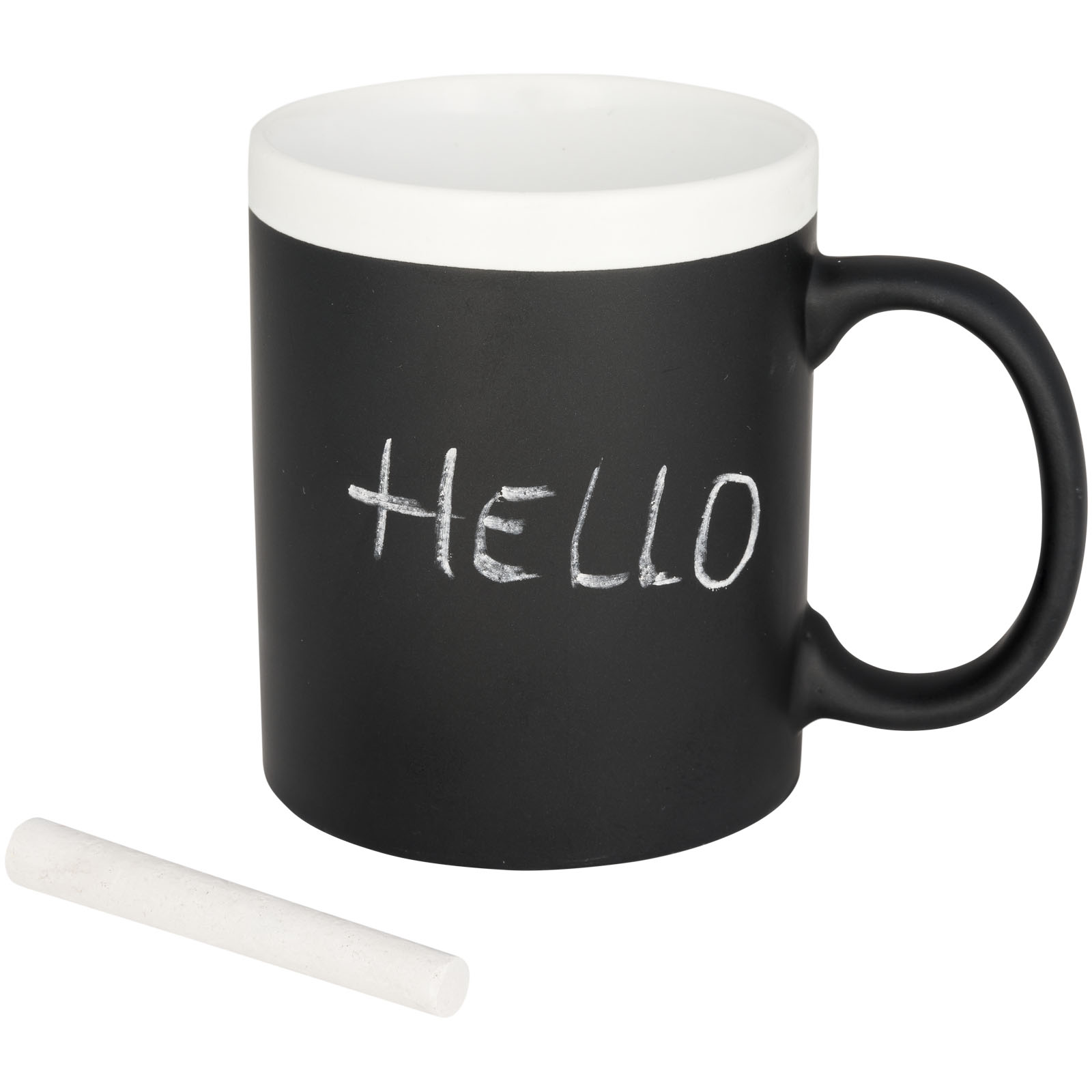 Standard mugs - Chalk-write 330 ml ceramic mug
