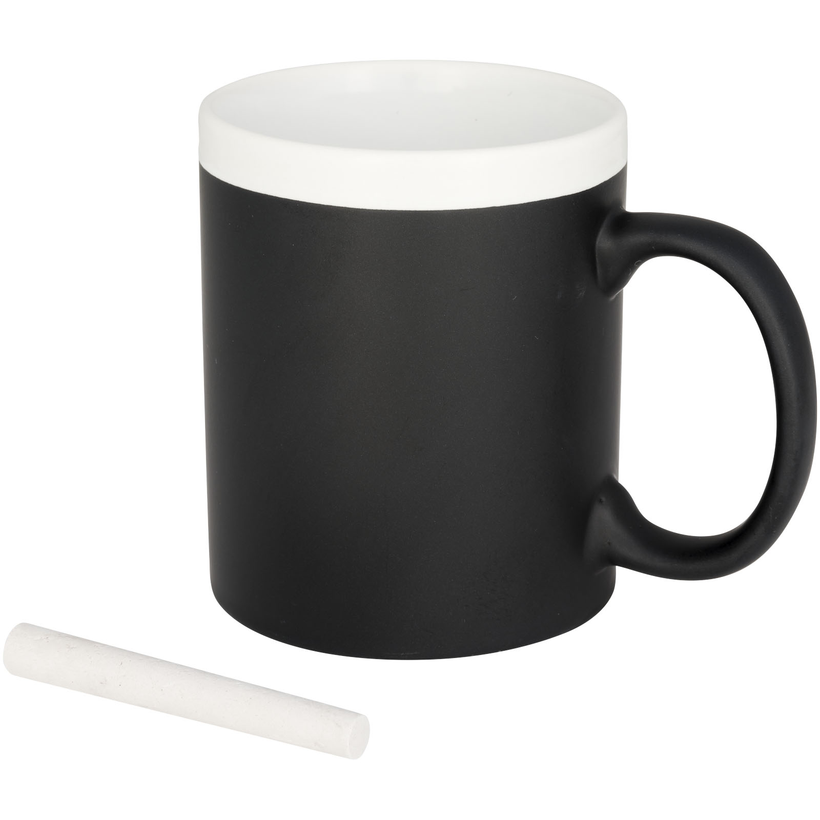 Advertising Standard mugs - Chalk-write 330 ml ceramic mug - 3