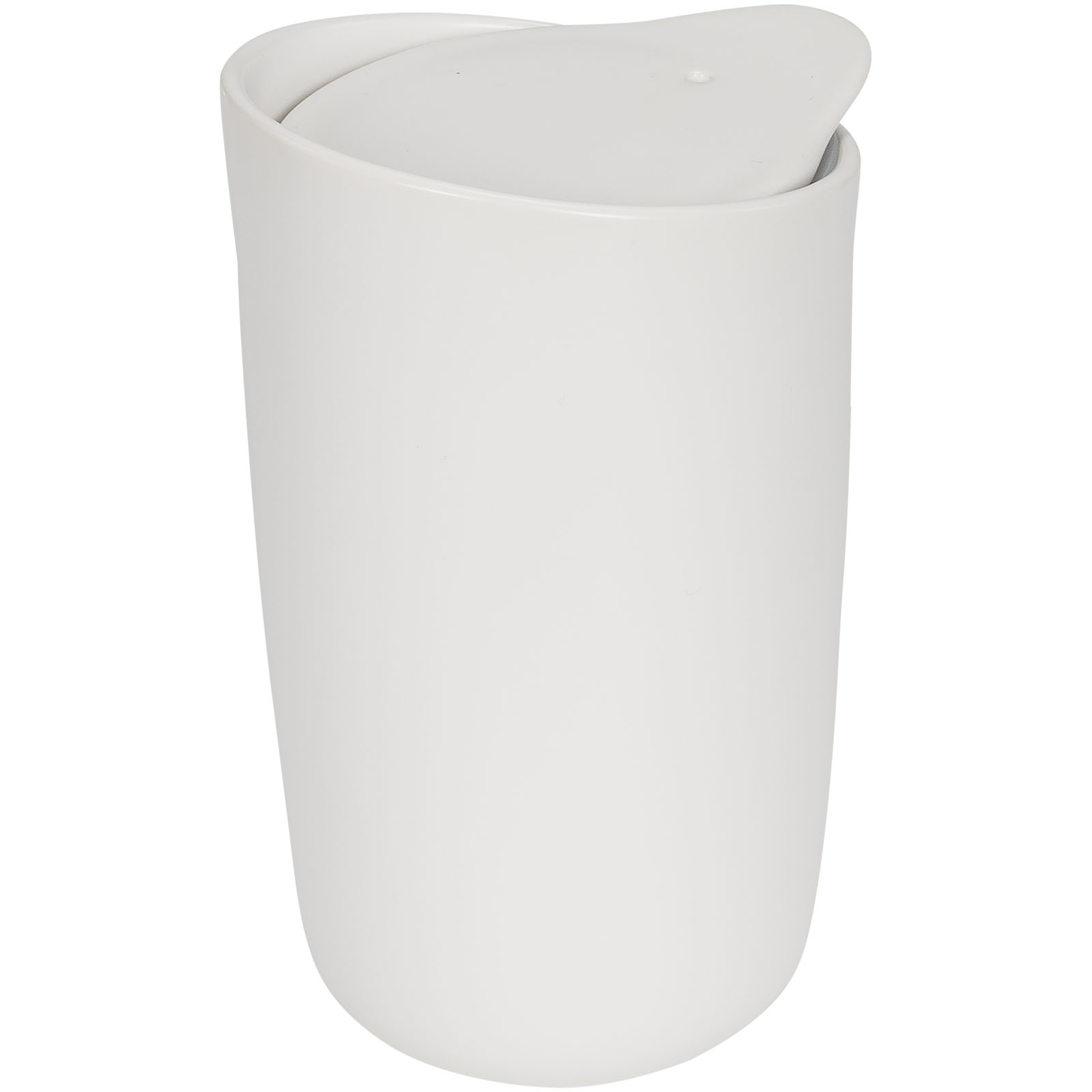Mugs pour voyager publicitaires - Gobelet en céramique à double paroi de 410ml Mysa - 4