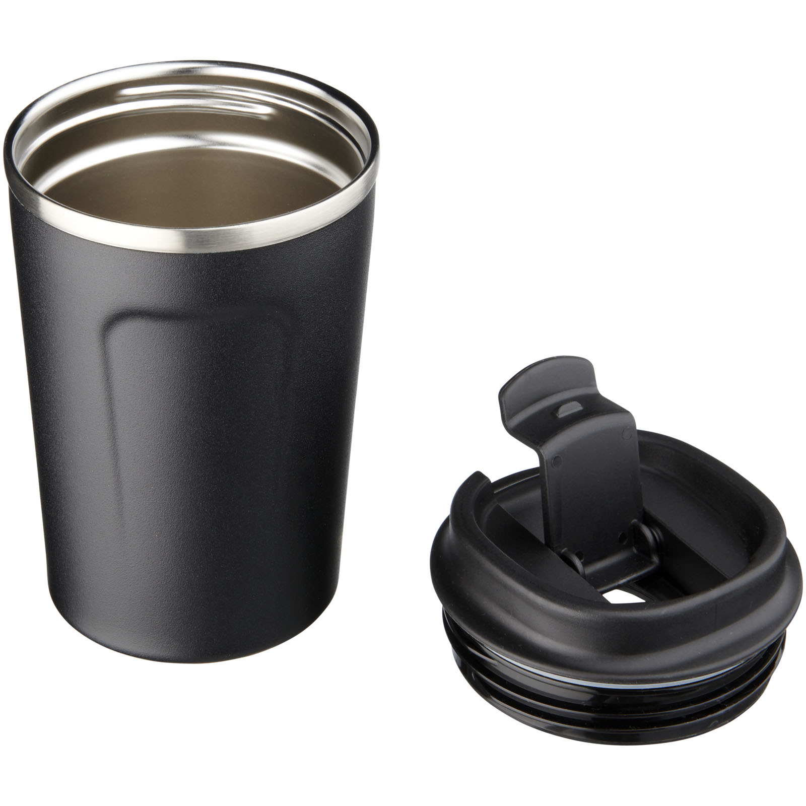 Mugs isothermes publicitaires - Gobelet avec isolation par le vide et couche de cuivre 360ml étanche Thor - 4