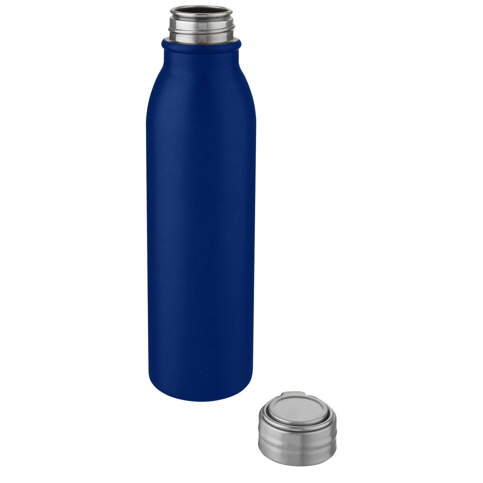 Advertising Water bottles - Harper 700 ml stainless steel water bottle with metal loop - 2