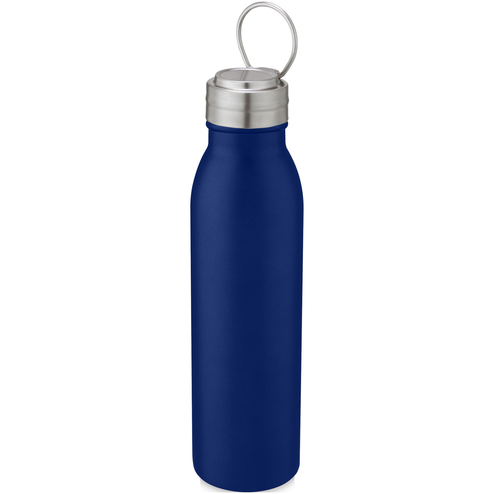 Advertising Water bottles - Harper 700 ml stainless steel water bottle with metal loop - 3