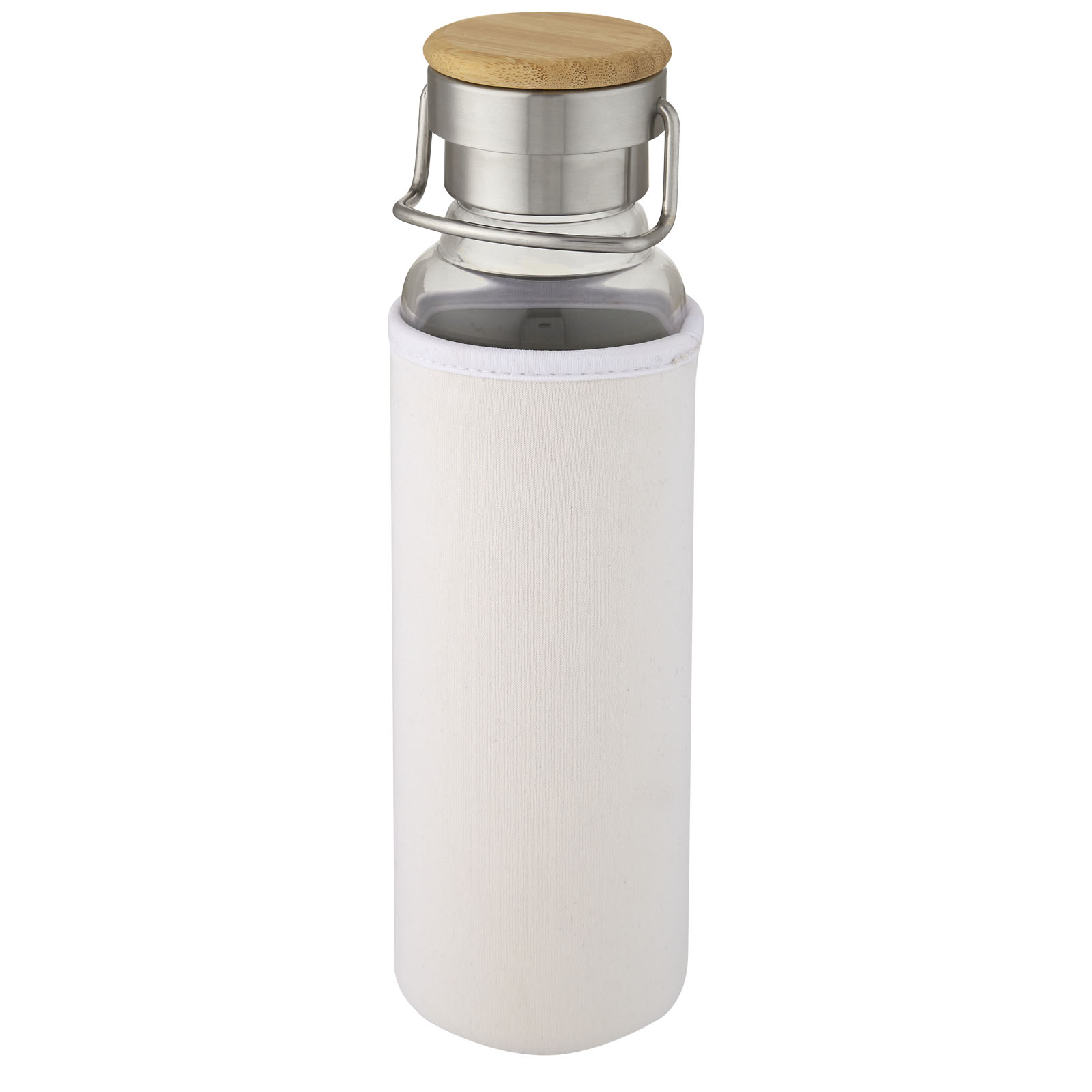 Bouteilles d'eau publicitaires - Bouteille Thor 660 ml en verre avec manchon en neoprene - 4