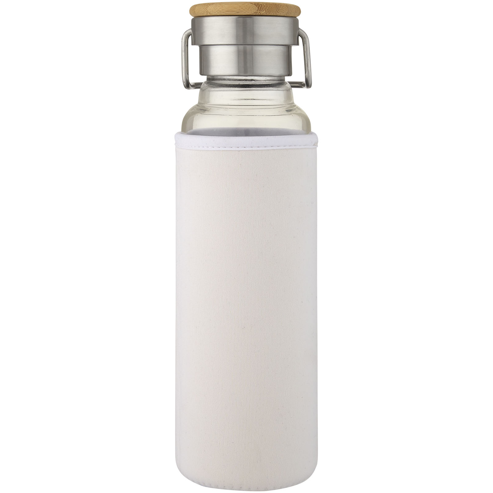 Bouteilles d'eau publicitaires - Bouteille Thor 660 ml en verre avec manchon en neoprene - 2