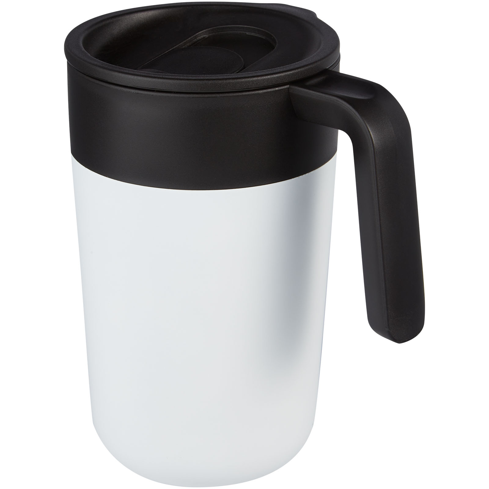 Advertising Insulated mugs - Nordia 400 ml double-wall recycled mug - 0