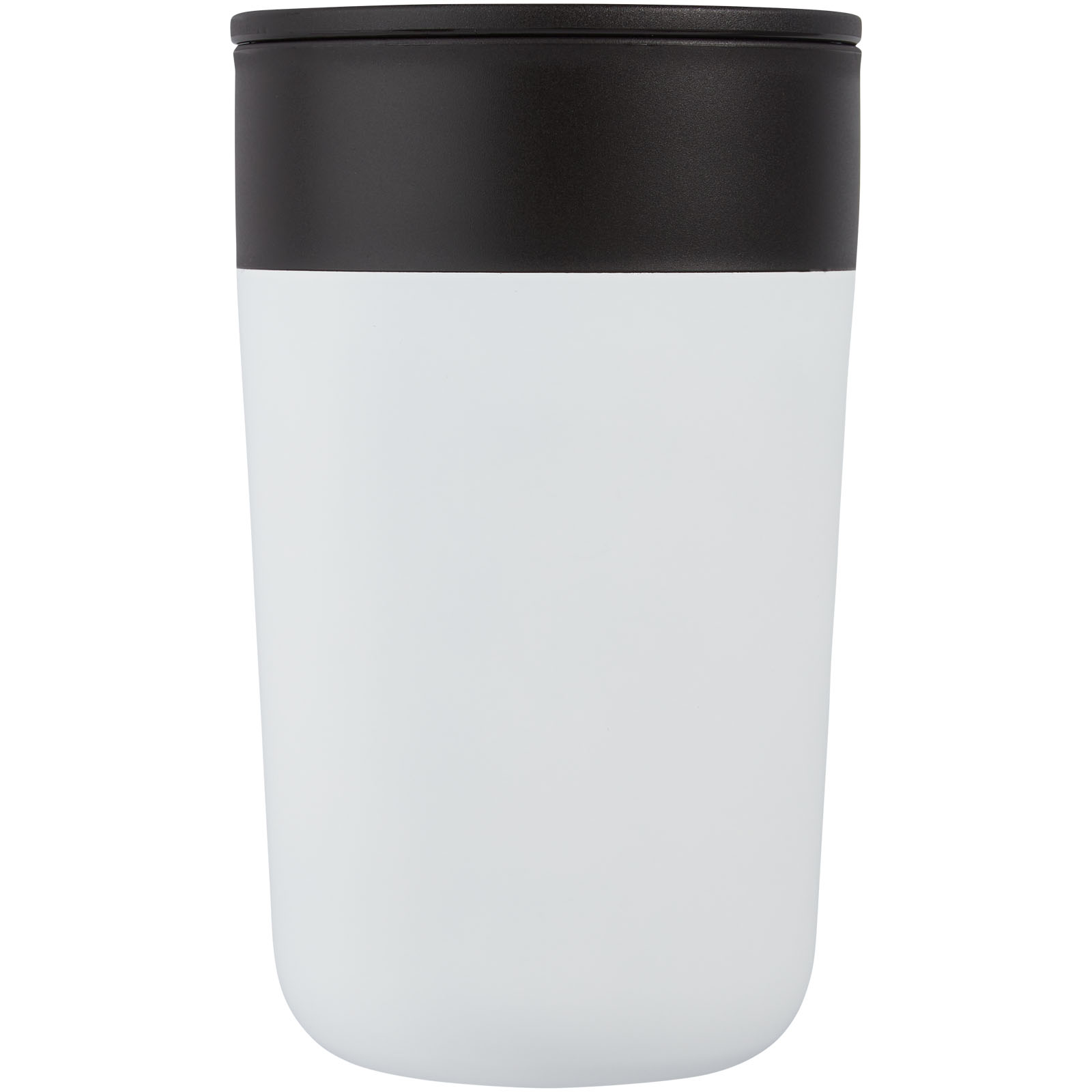 Advertising Insulated mugs - Nordia 400 ml double-wall recycled mug - 2