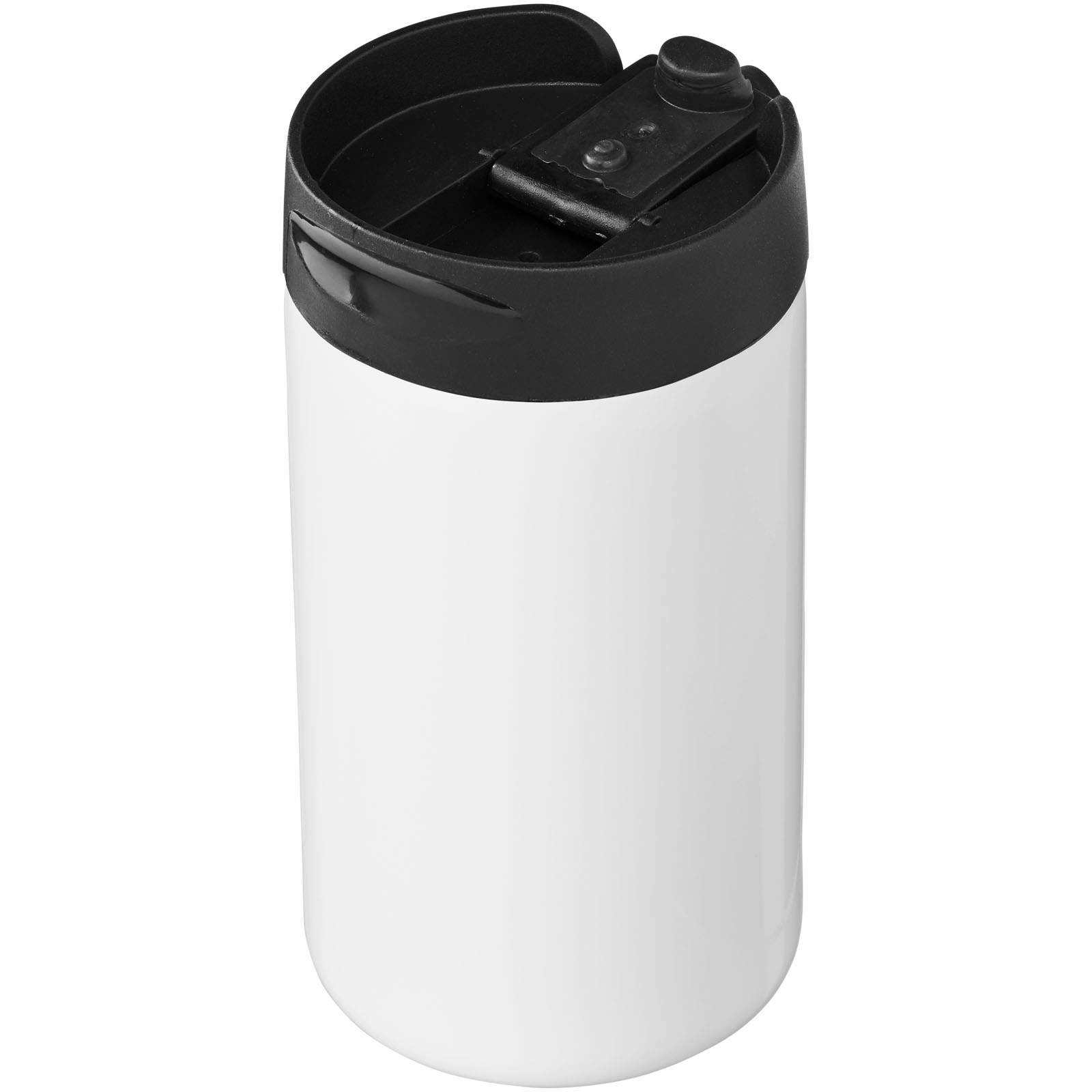 Mugs pour voyager publicitaires - Gobelet avec isolation Mojave de 250 ml en acier inoxydable recyclé certifié RCS - 0