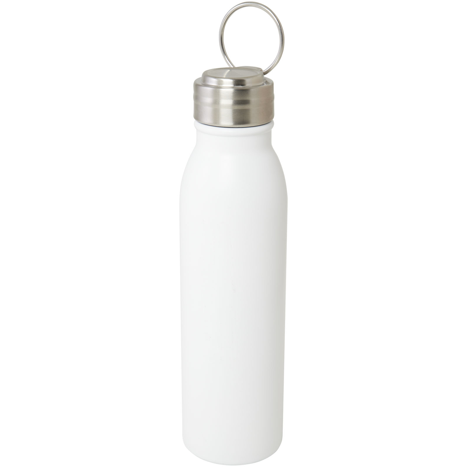 Advertising Water bottles - Harper 700 ml RCS certified stainless steel water bottle with metal loop - 3