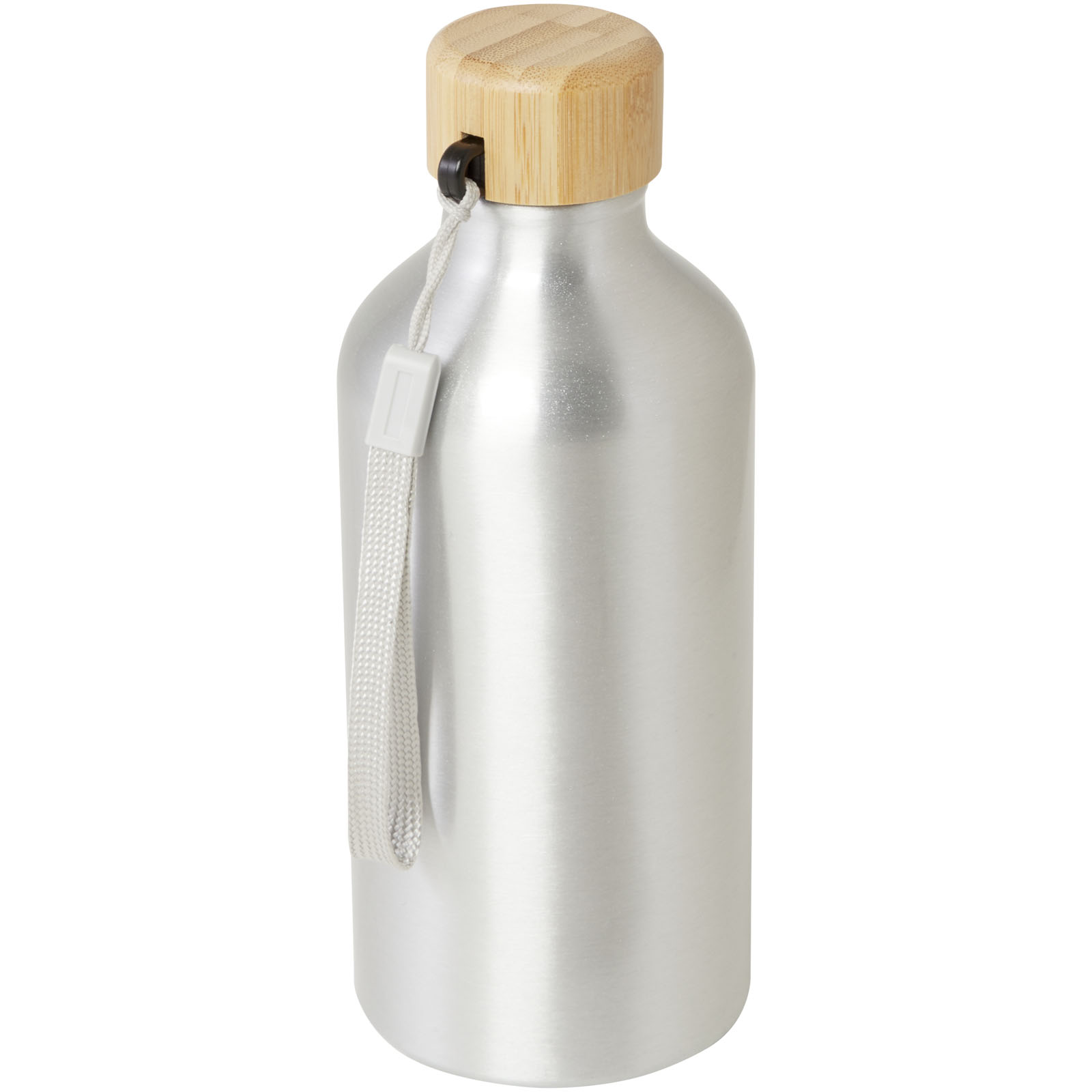 Bouteilles d'eau - Bouteille d'eau Malpeza de 500 ml en aluminium recyclé certifié RCS avec mousqueton