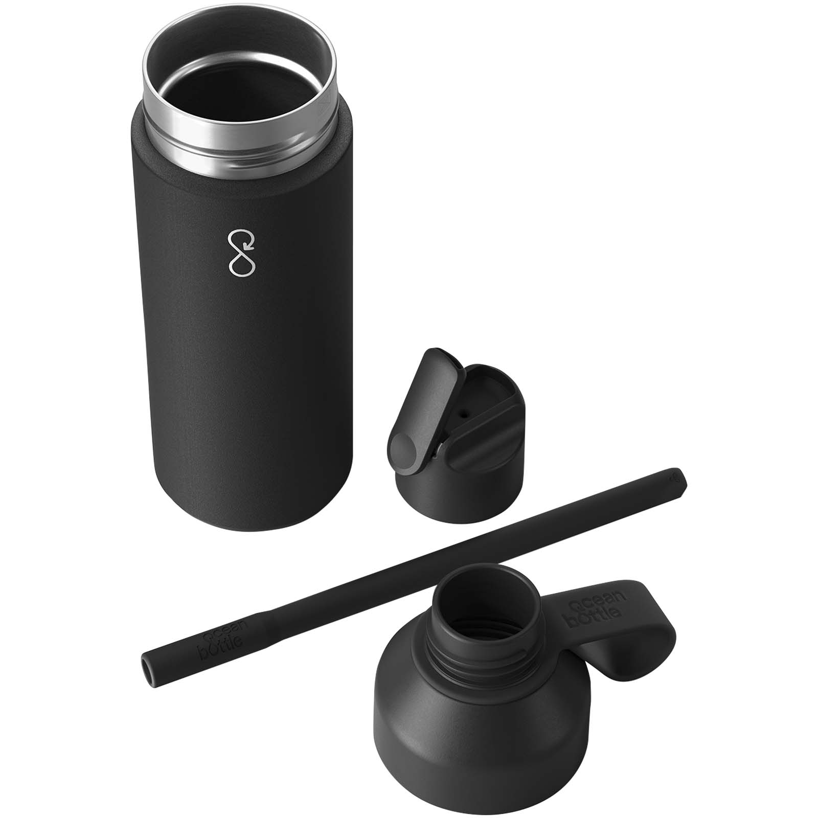 Bouteilles d'eau publicitaires - Bouteille Ocean Bottle GO isotherme de 500 ml - 2