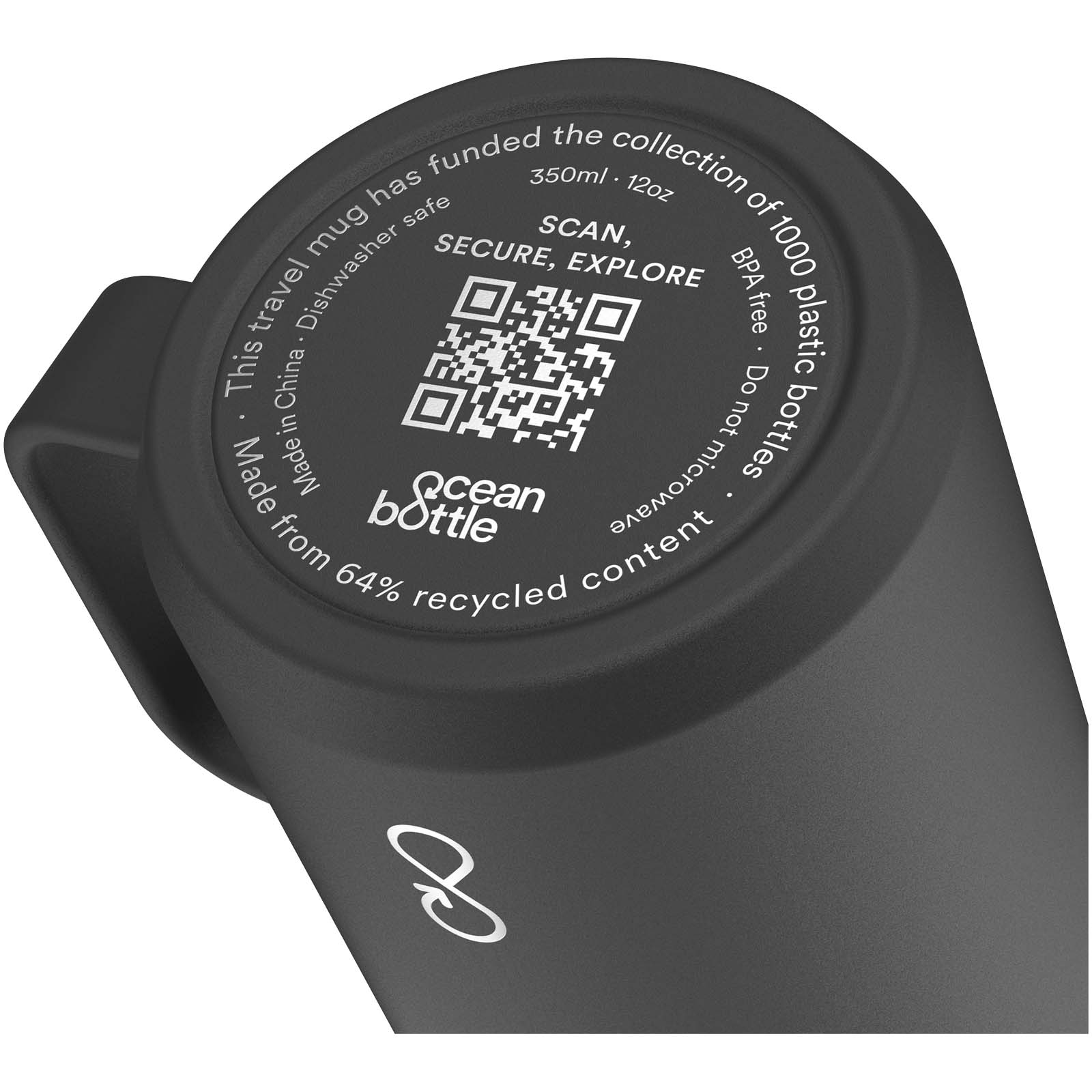 Mugs pour voyager publicitaires - Mug de voyage Ocean Bottle isotherme de 350 ml - 5