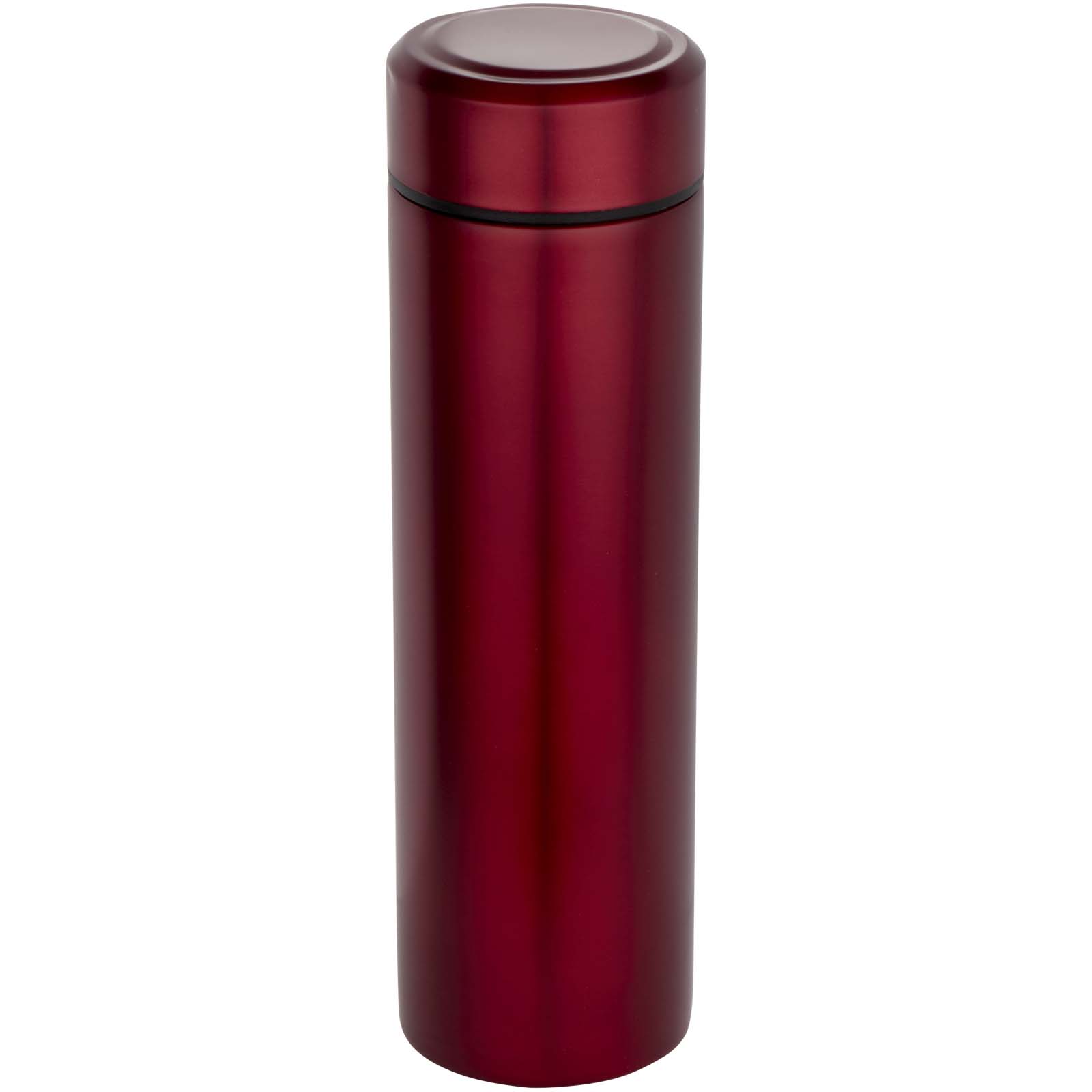 Taylor 450 ml double wall stainless steel flask with tea strainer