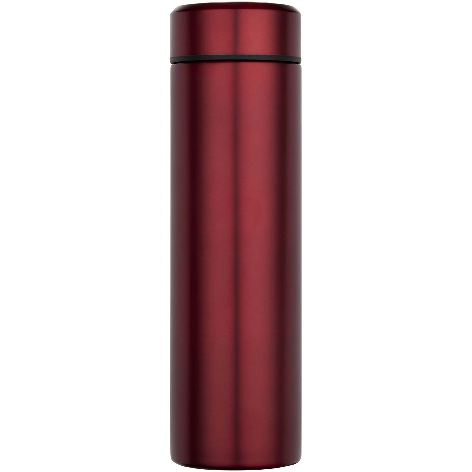 Advertising Insulated bottles - Taylor 450 ml double wall stainless steel flask with tea strainer - 1
