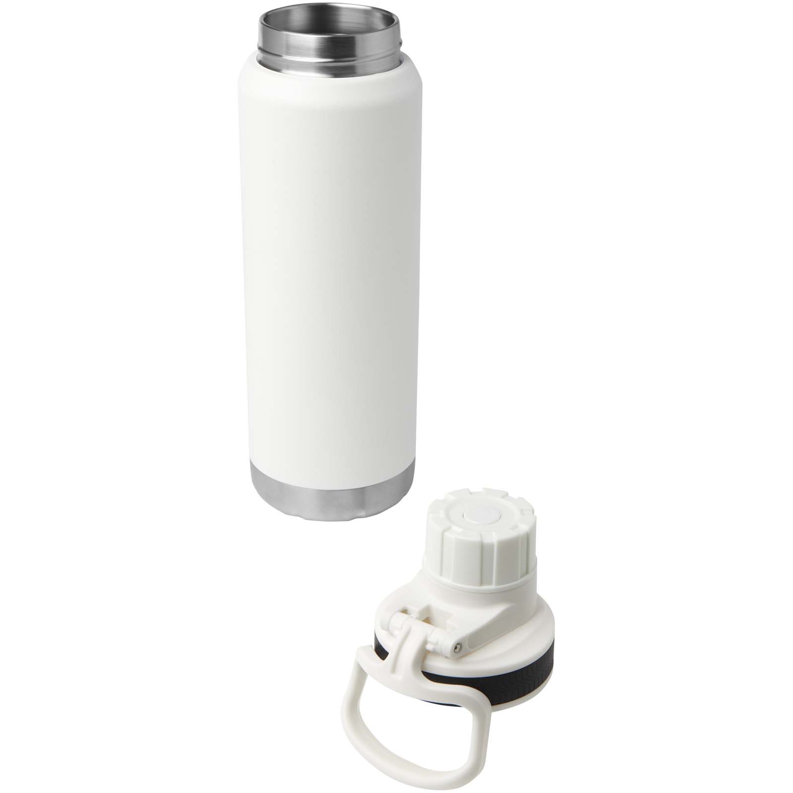 Bouteilles d'eau publicitaires - Bouteille avec isolation sous vide Fortis de 700 ml en cuivre et acier inoxydable recyclé certifié RCS - 3