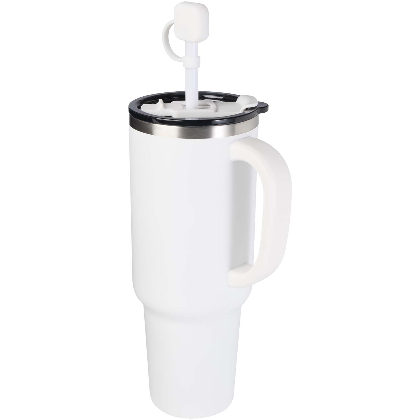 Ouvre-bouteilles et ustensiles de serveur publicitaires - Capuchon pour paille Sip en silicone  - 2