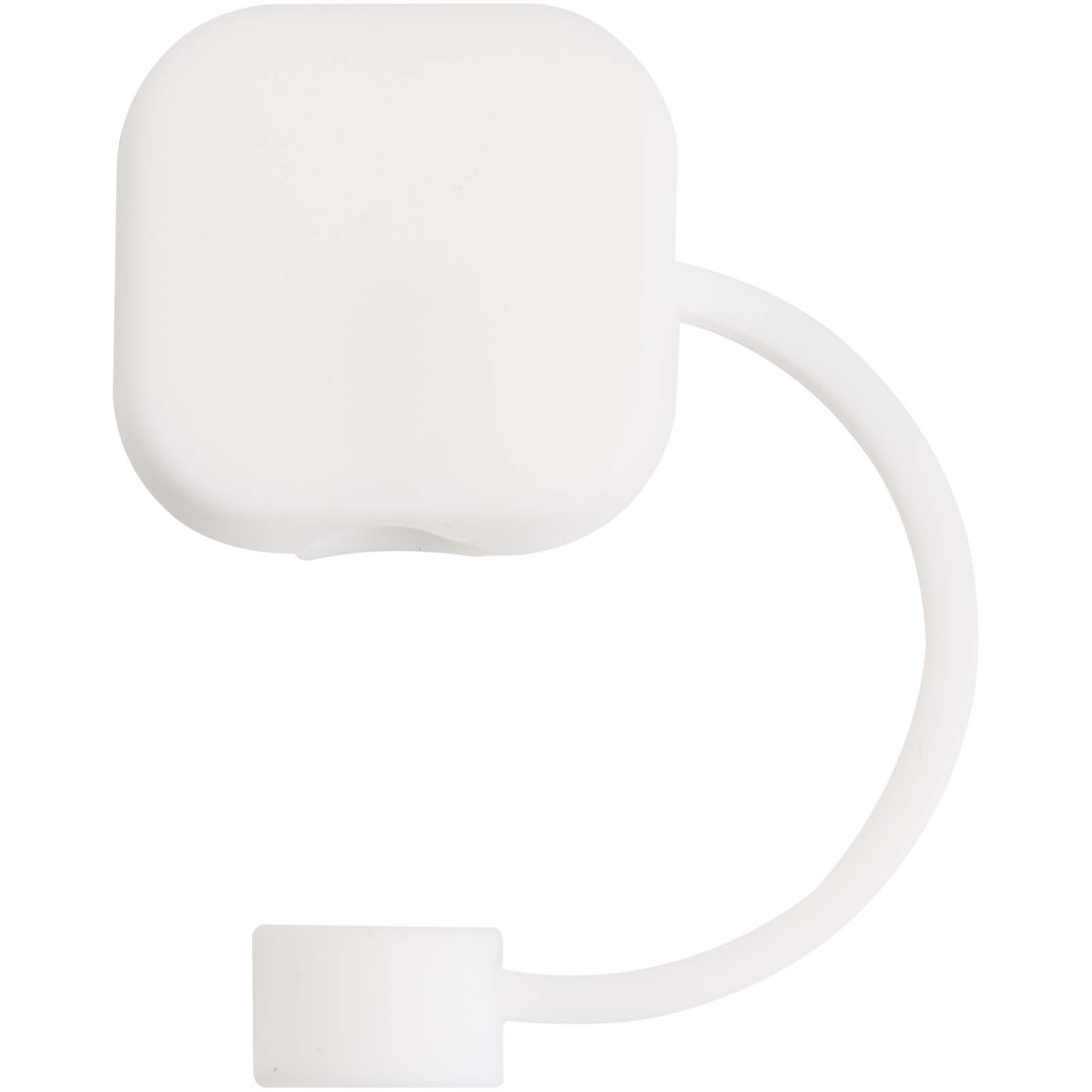 Ouvre-bouteilles et ustensiles de serveur publicitaires - Capuchon pour paille Sip en silicone  - 1