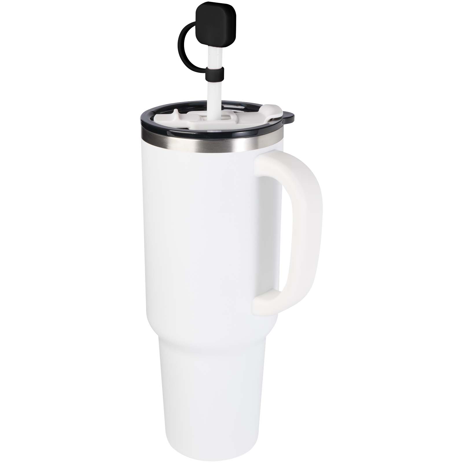 Ouvre-bouteilles et ustensiles de serveur publicitaires - Capuchon pour paille Sip en silicone  - 2