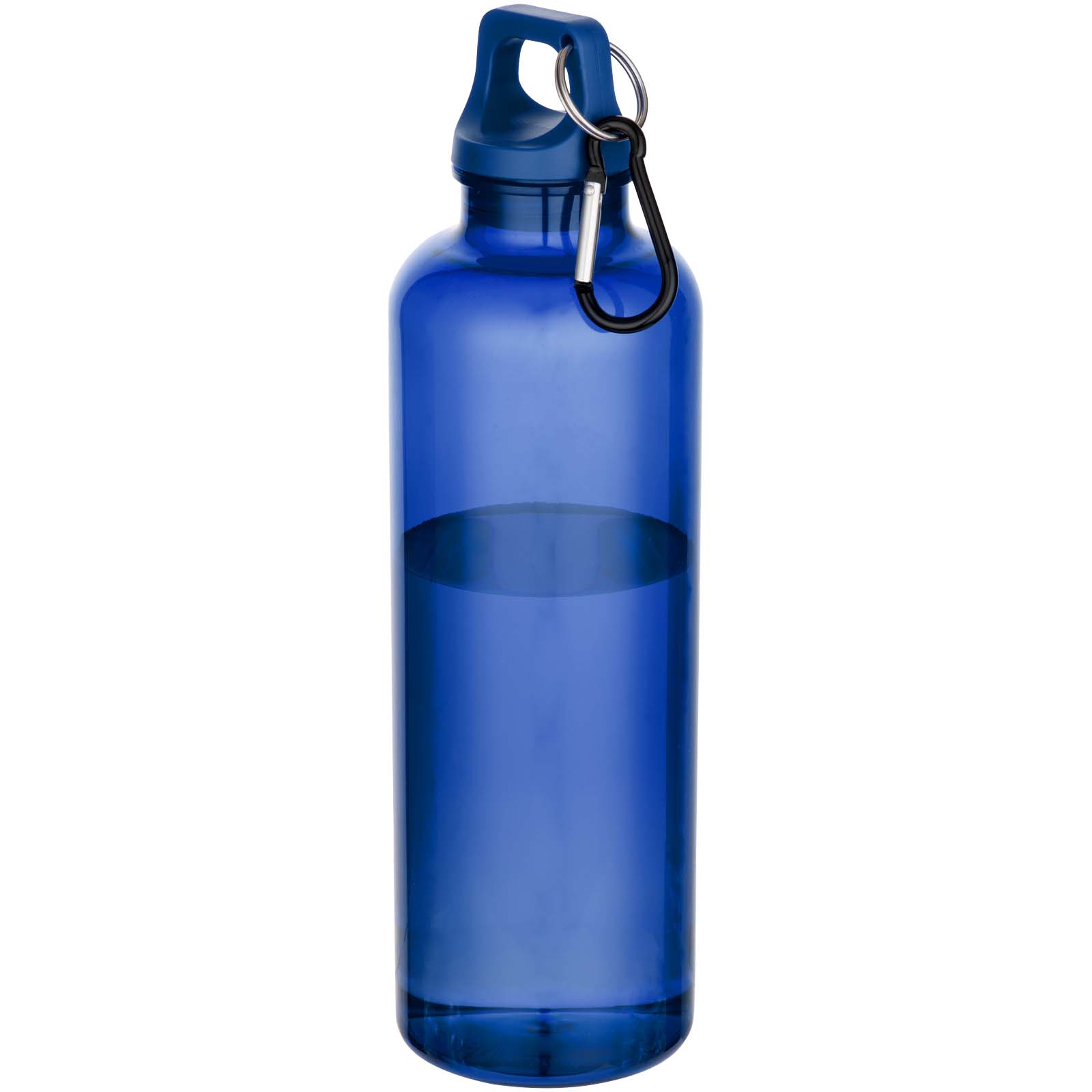Advertising Water bottles - Oregon 750 ml RCS recycled plastic water bottle with carabiner