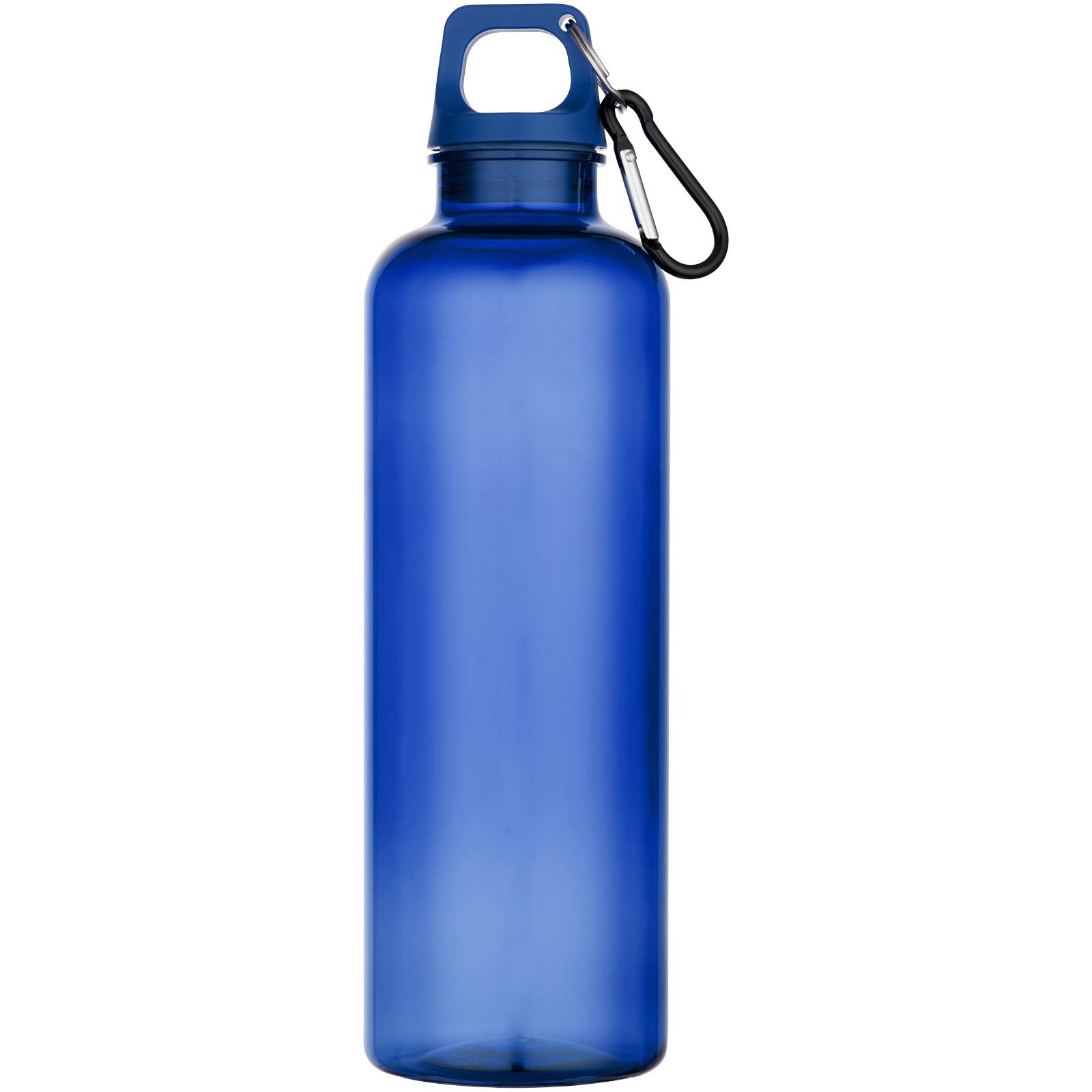 Advertising Water bottles - Oregon 750 ml RCS recycled plastic water bottle with carabiner - 1