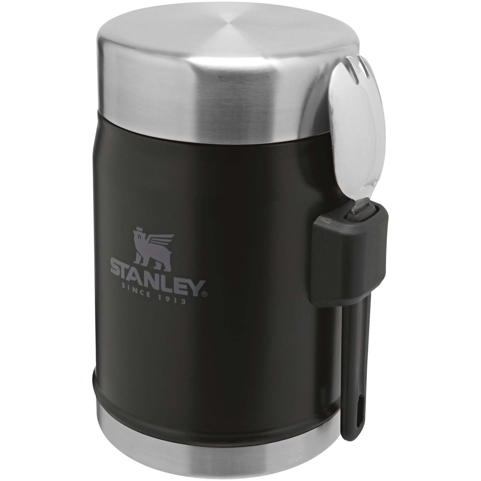 Boîtes-repas publicitaires - Bocal alimentaire de 400 ml Stanley Legendary avec cuillère-fourchette
