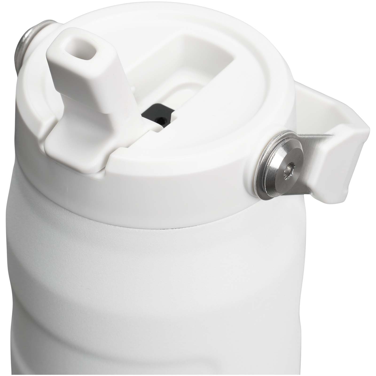 Bouteilles d'eau publicitaires - Bouteille d'eau de 700 ml avec paille rabattable Stanley IceFlow™ 2.0 - 2