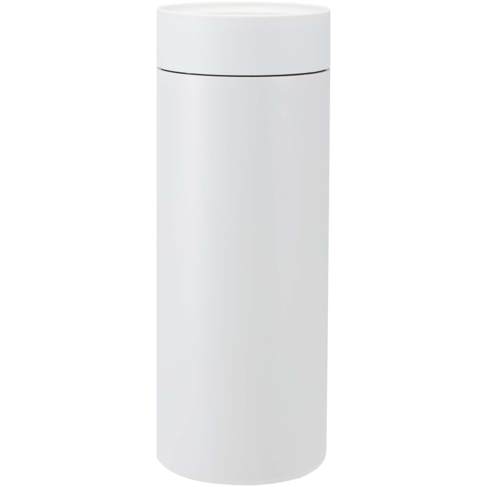 Bouteilles d'eau publicitaires - Bouteille d’eau Illuminate de 650 ml en acier inoxydable recyclé à double paroi RCS avec couvercle 3 pièces - 3
