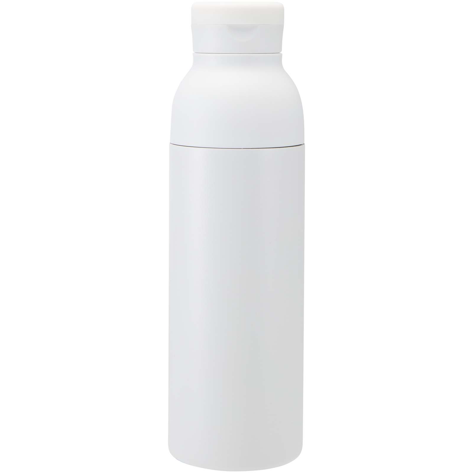 Bouteilles d'eau publicitaires - Bouteille d’eau Illuminate de 650 ml en acier inoxydable recyclé à double paroi RCS avec couvercle 3 pièces - 2