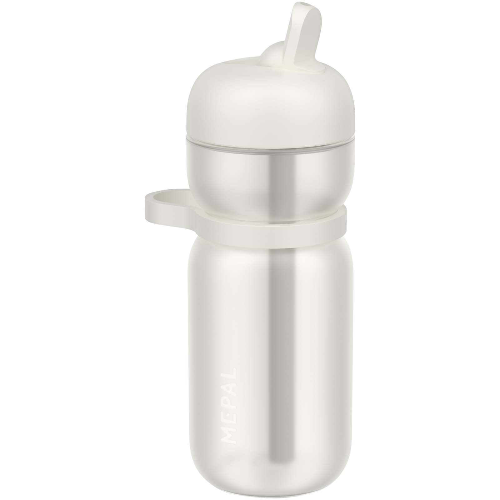 Bouteille de sport mepal de 600 ml recyclée avec couvercle rabattable