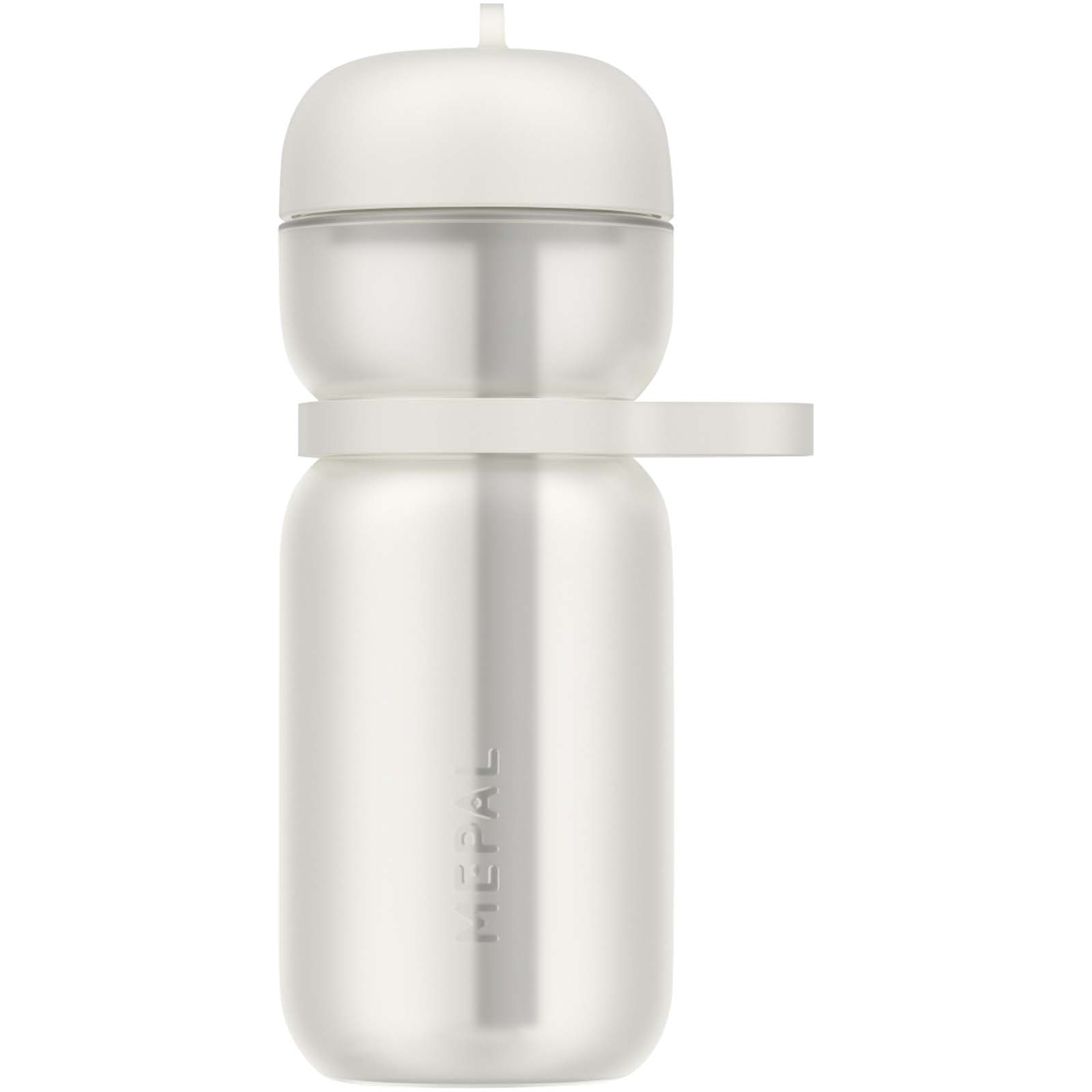 Bouteilles de sport publicitaires - Bouteille de sport mepal de 600 ml recyclée avec couvercle rabattable - 1