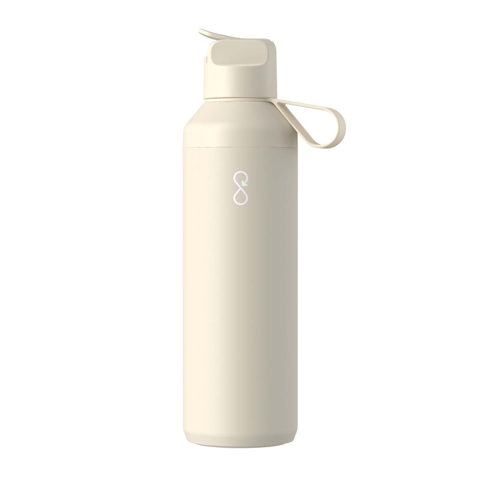 Bouteilles d'eau publicitaires - Bouteille en acier inoxydable recyclé Ocean Bottle Peak GO 710 ml